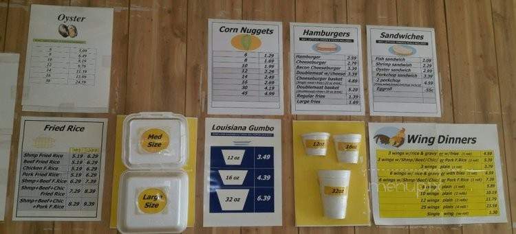 Blodgett Fish Market - Houston, TX menu_pic