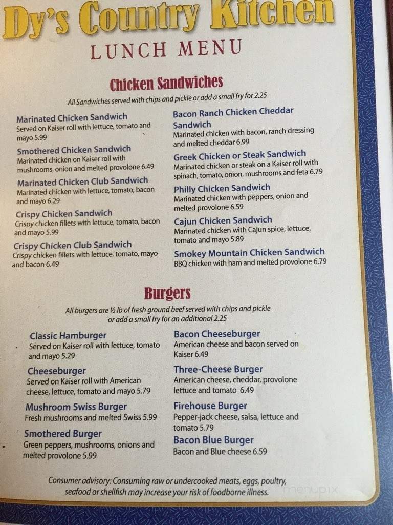 Dys country kitchen marilla