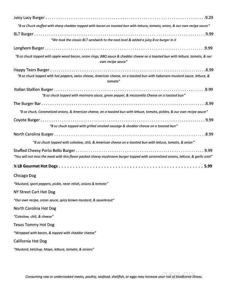 Filling Station Diner - Mechanicsburg, PA menu_pic