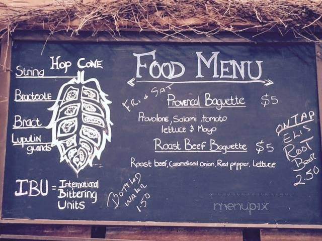 Foley Brothers Brewery - Brandon, VT menu_pic
