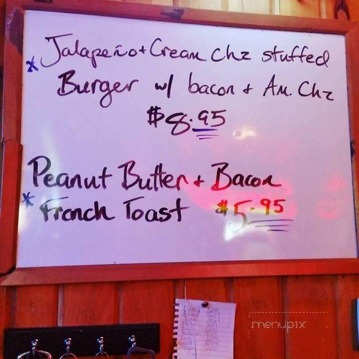 Toby Hill Bar & Grill - Clarion, PA menu_pic