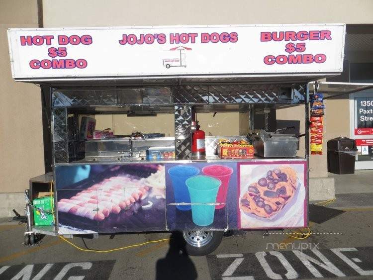 JoJo's Hot Dog - Los Angeles, CA menu_pic