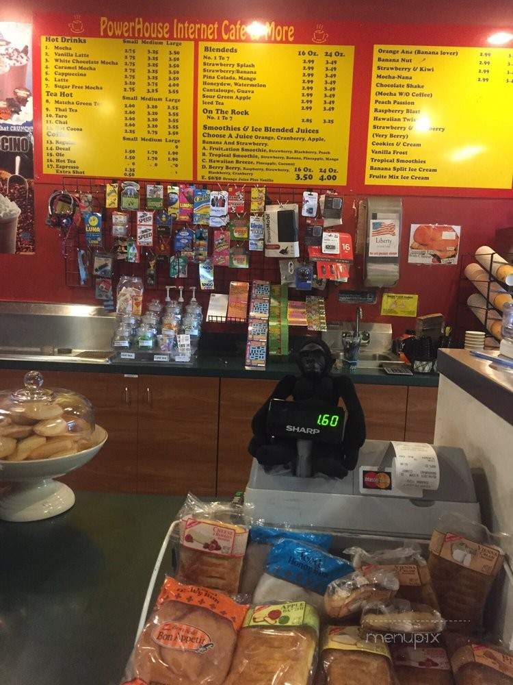 PowerHouse Internet Cafe - Winettka, CA menu_pic