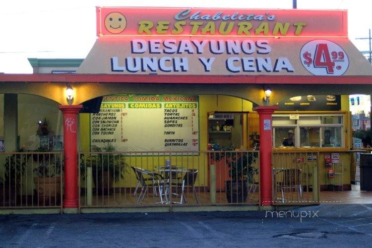 Chabelitas Restaurant - Pacoima, CA menu_pic