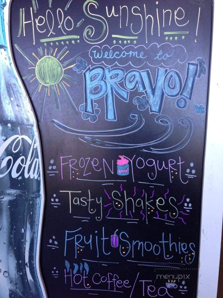 Bravo! Frozen Yogurt - Salinas, CA menu_pic