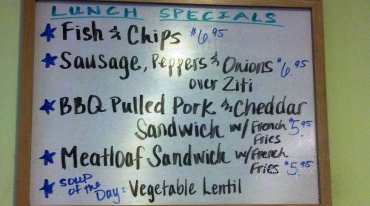 Marika's Place - Putnam, CT menu_pic