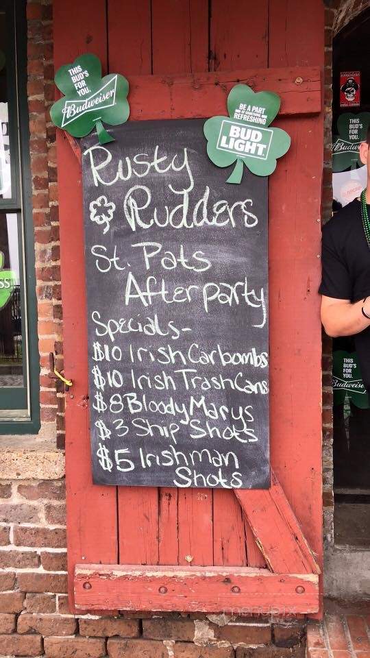Rusty Rudders Tap House - Savannah, GA menu_pic