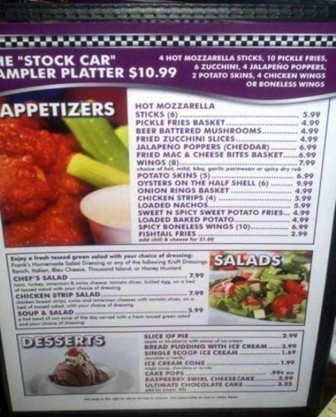 Frankie Frank's - Yuma, AZ menu_pic