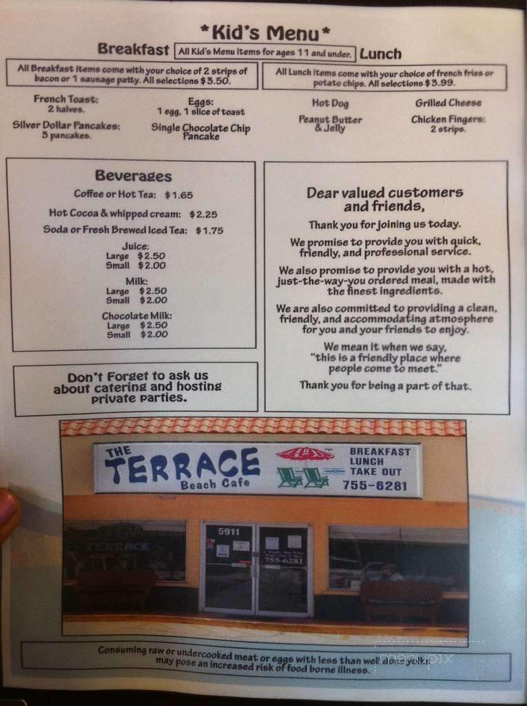Quarter a Cup Cafe - Bradenton, FL menu_pic