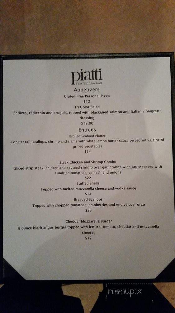 Piatti - Succasunna, NJ menu_pic