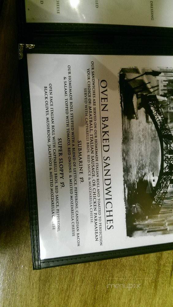 Capparelli Bros - Fair Oaks Ranch, TX menu_pic