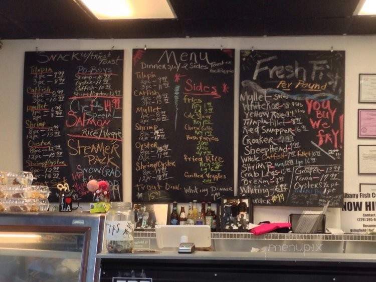 Albany Fish Company - Albany, GA menu_pic