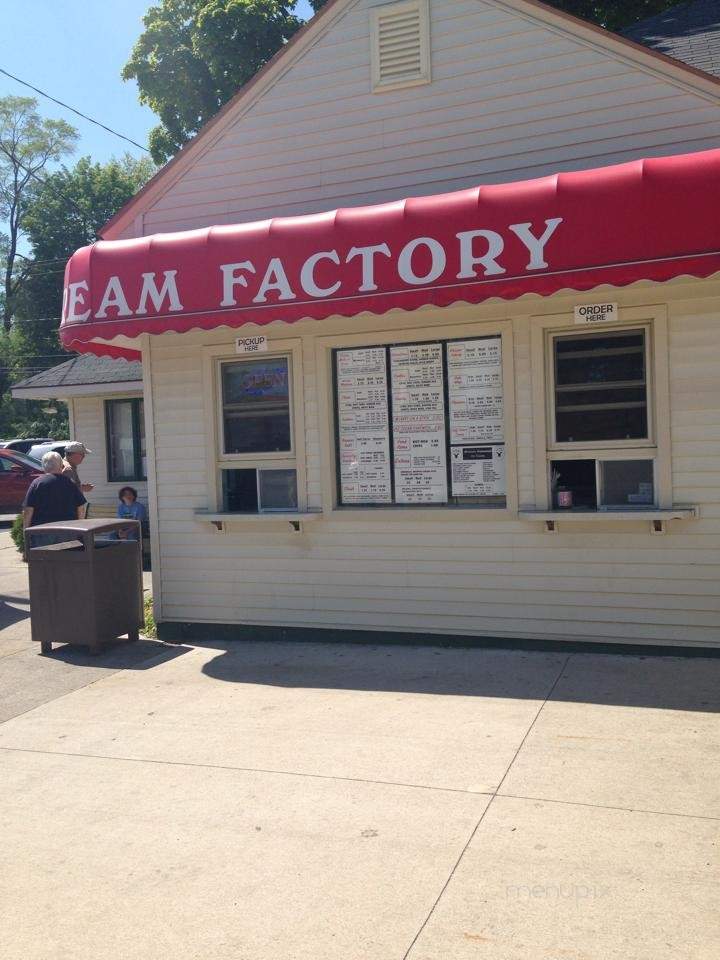 The Ice Cream Factory - Suttons Bay, MI menu_pic