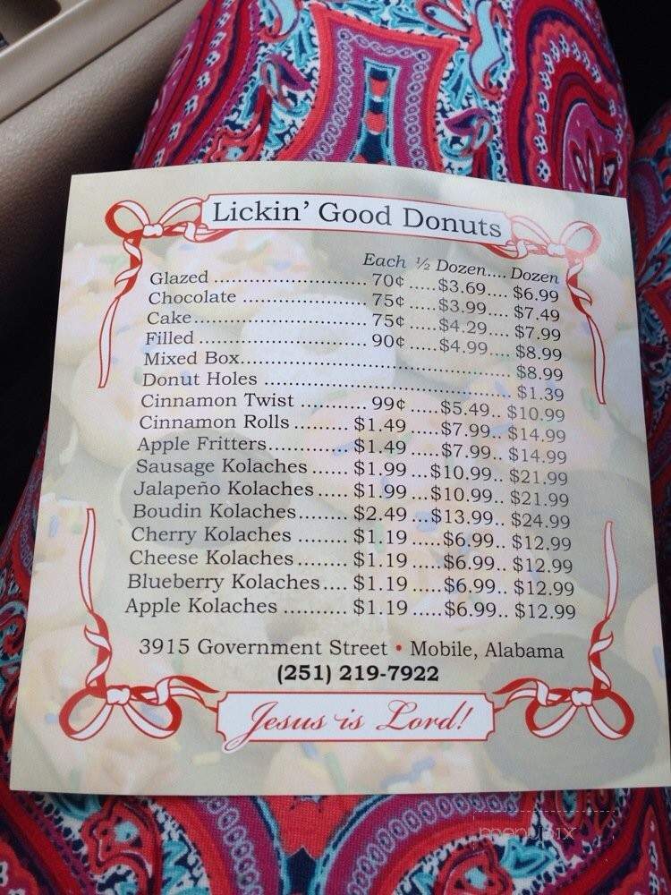 /250558693/Lickin-Good-Donuts-Mobile-AL - Mobile, AL