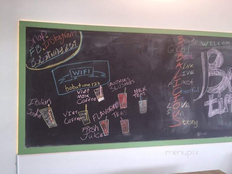 Boba Time - Mobile, AL menu_pic