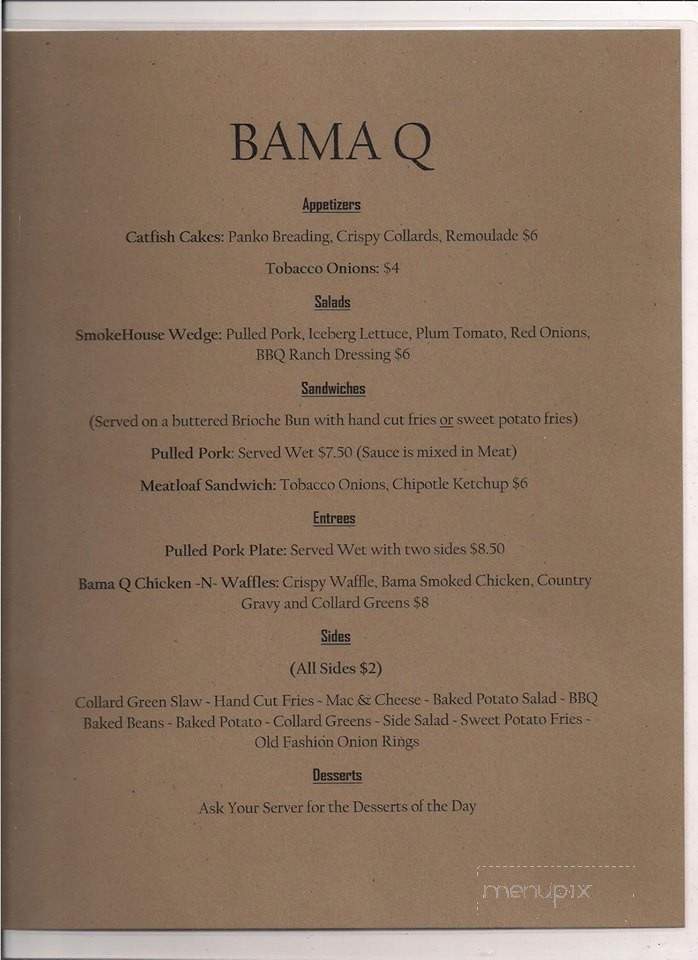 Bama Q - Hammondville, AL menu_pic