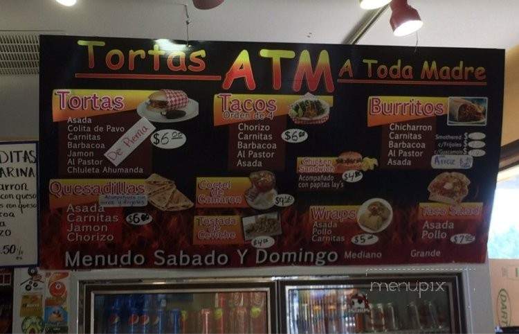 Tortas A Toda Madre - Denver, CO menu_pic