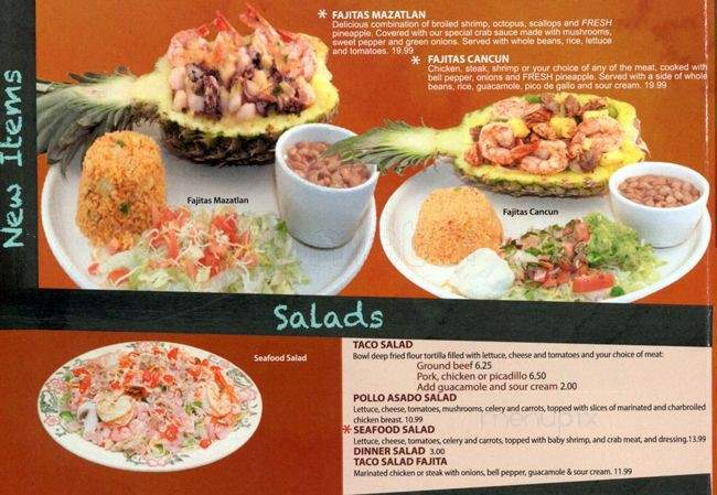 El Jimador Cinco - Denver, CO menu_pic