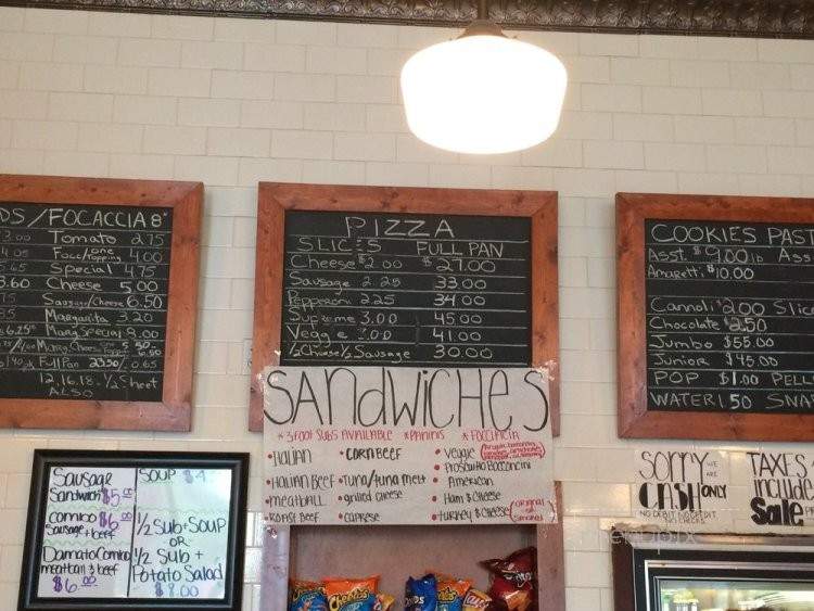 D'amato's Bakery - Chicago, IL menu_pic