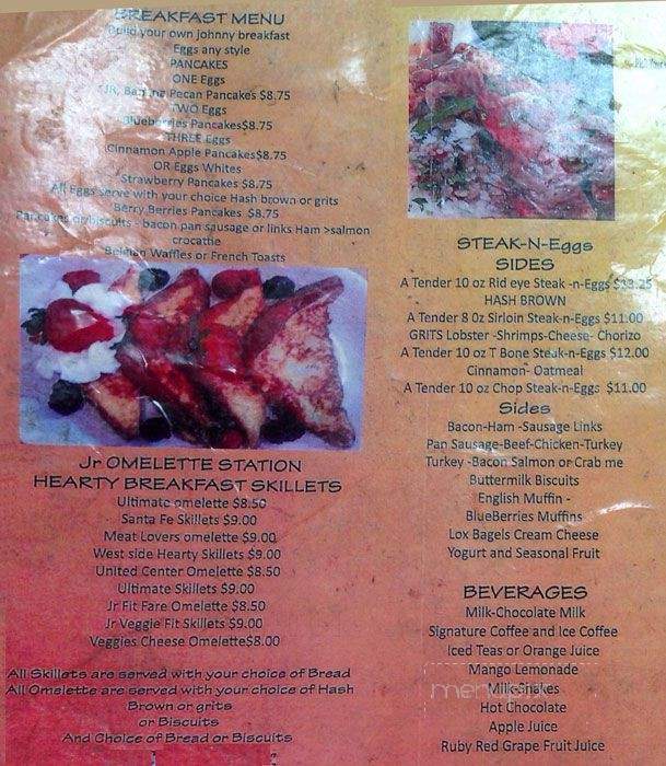 Johnna's - Chicago, IL menu_pic
