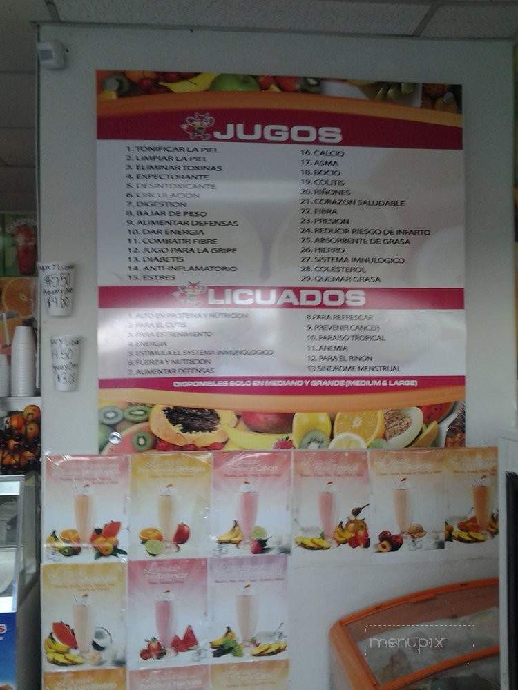 Chacuis Snack Bar and Coffee - South Gate, CA menu_pic