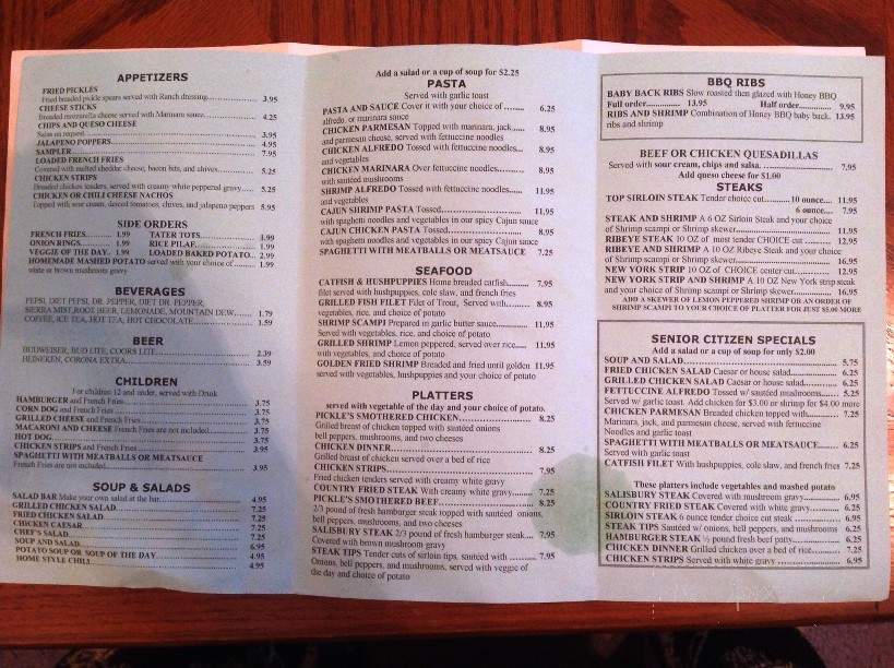 Pickles Restaurant - Edmond, OK menu_pic