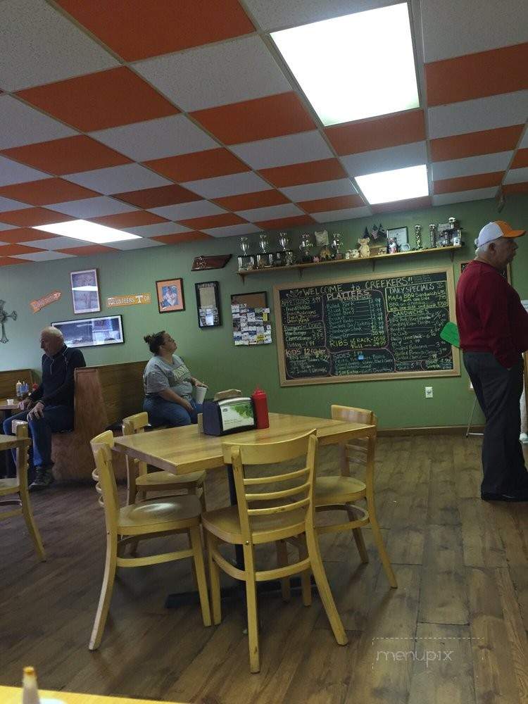 Creekers BBQ - Elizabethton, TN menu_pic