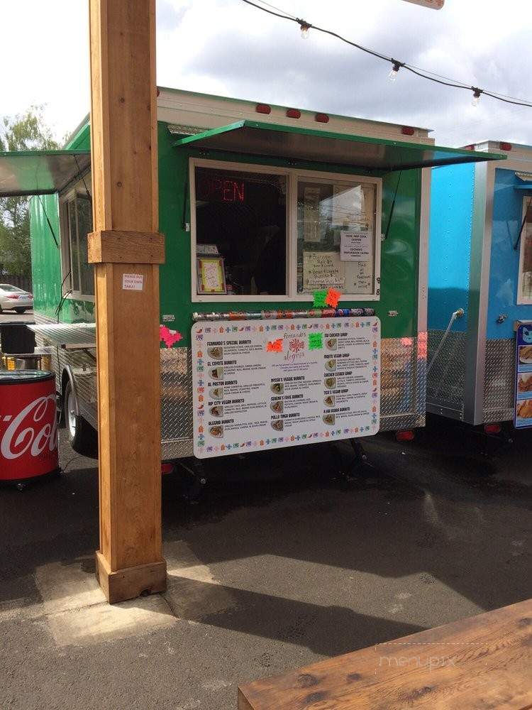 Fernando's Alegria - Portland, OR menu_pic