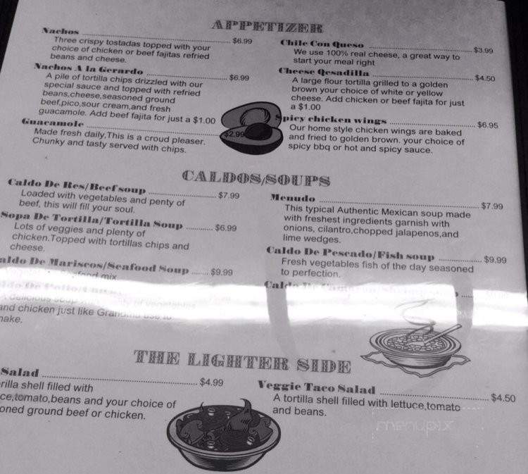 Restaurant Ariana's - Austin, TX menu_pic