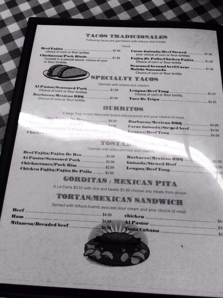 Restaurant Ariana's - Austin, TX menu_pic
