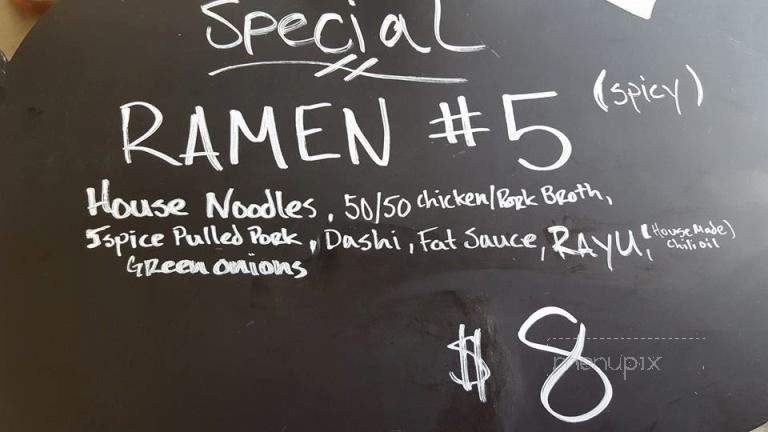 Tucson Fat Noodle - Tucson, AZ menu_pic