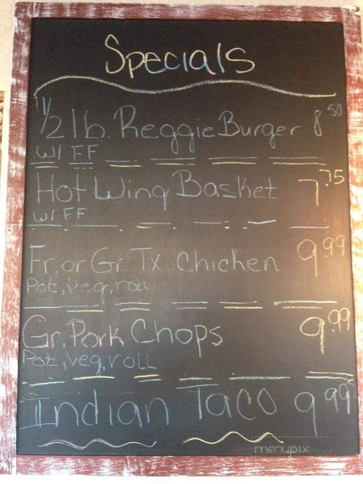 Cowboy Cafe - Elk City, OK menu_pic