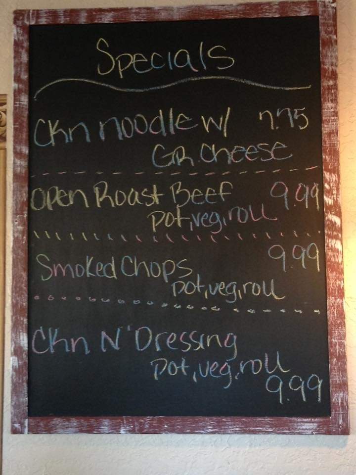 Cowboy Cafe - Elk City, OK menu_pic