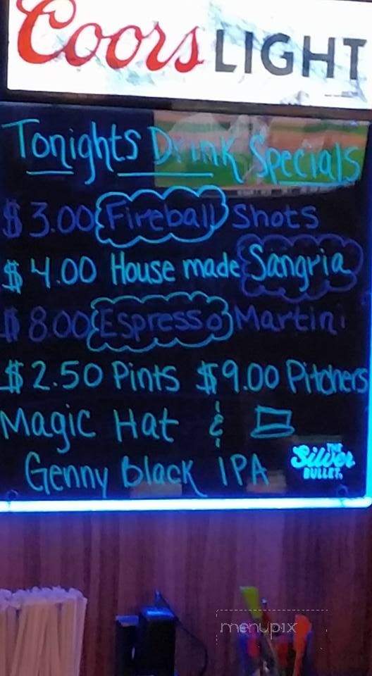 Capaldo Recovery Room Bar And Grill - Webster, NY menu_pic