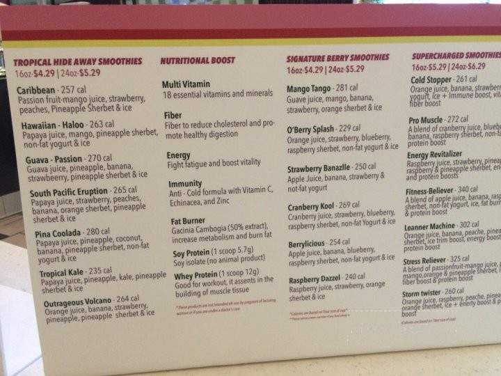 Twister Juice - West Covina, CA menu_pic