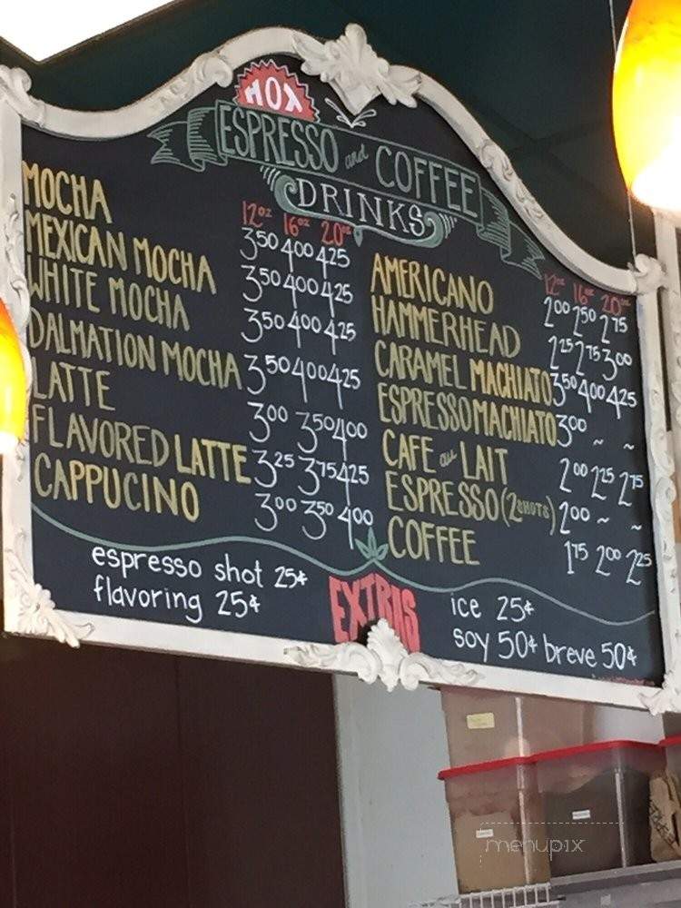 DaVinci's Coffee & Tea - Petaluma, CA menu_pic