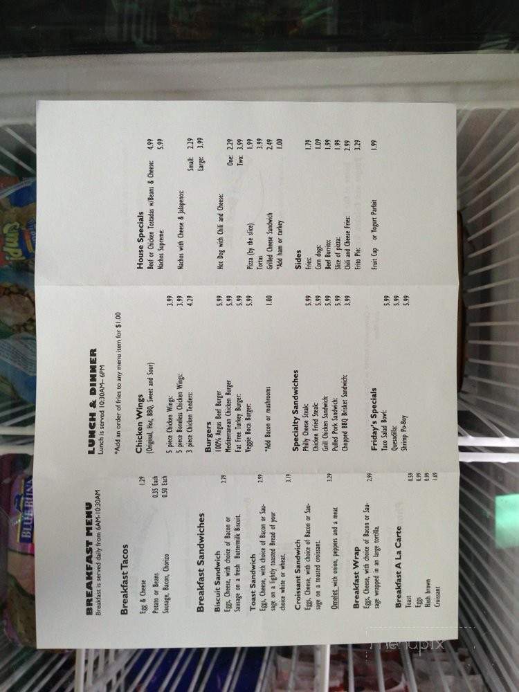 Lunch Box Etc - Houston, TX menu_pic