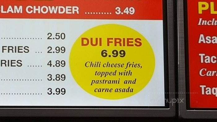 Victory Diner - Orange, CA menu_pic