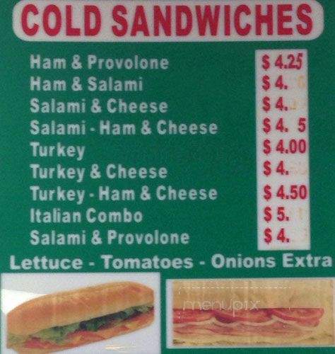 My Place Pizza - Bronx, NY menu_pic