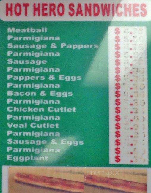 My Place Pizza - Bronx, NY menu_pic
