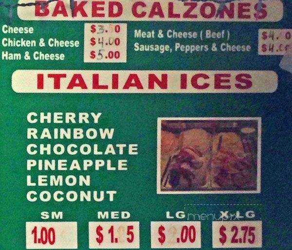 My Place Pizza - Bronx, NY menu_pic