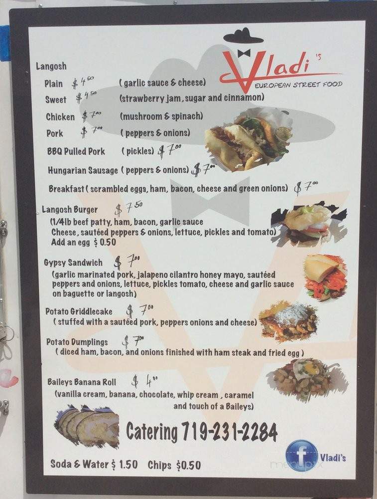 Vladi's - Colorado Springs, CO menu_pic