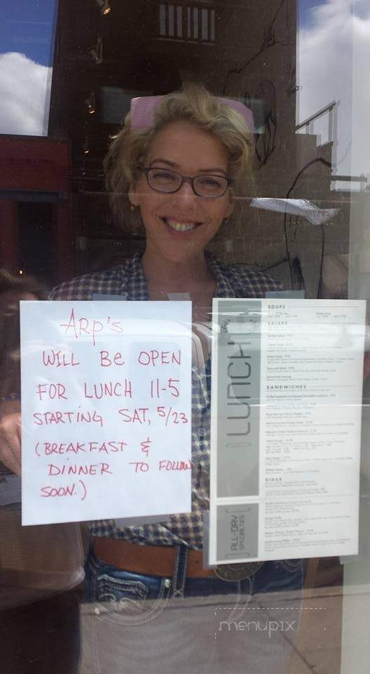 Arp's - Creede, CO menu_pic