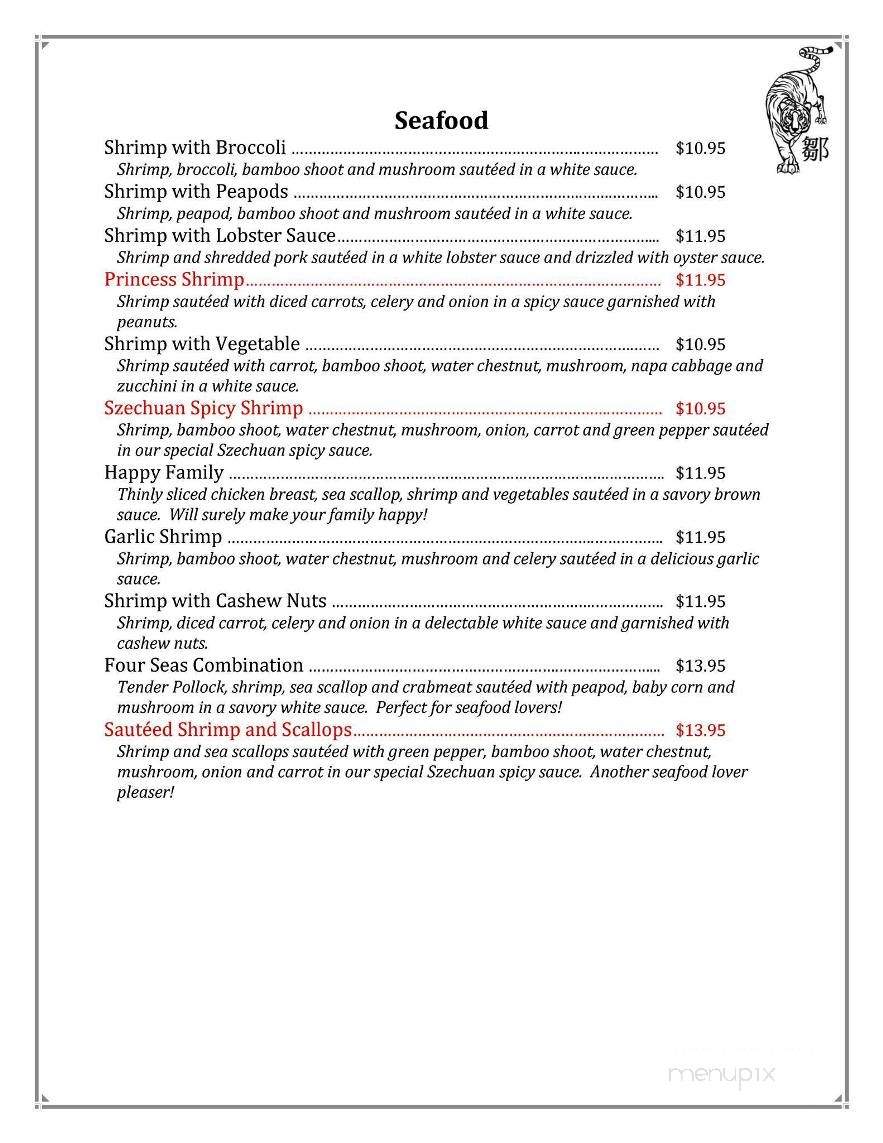 Tsou's Place - Temperance, MI menu_pic