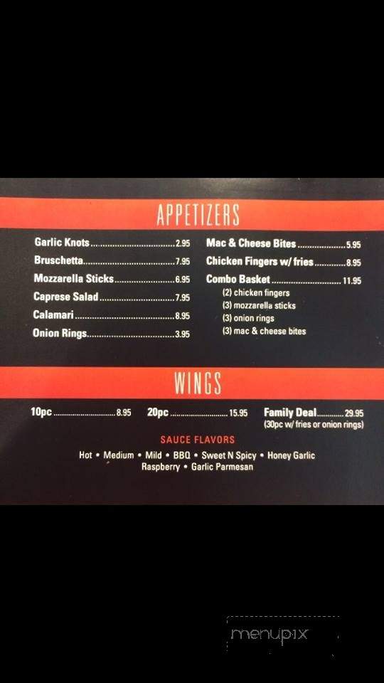 Davila's Pizza - Vero Beach, FL menu_pic