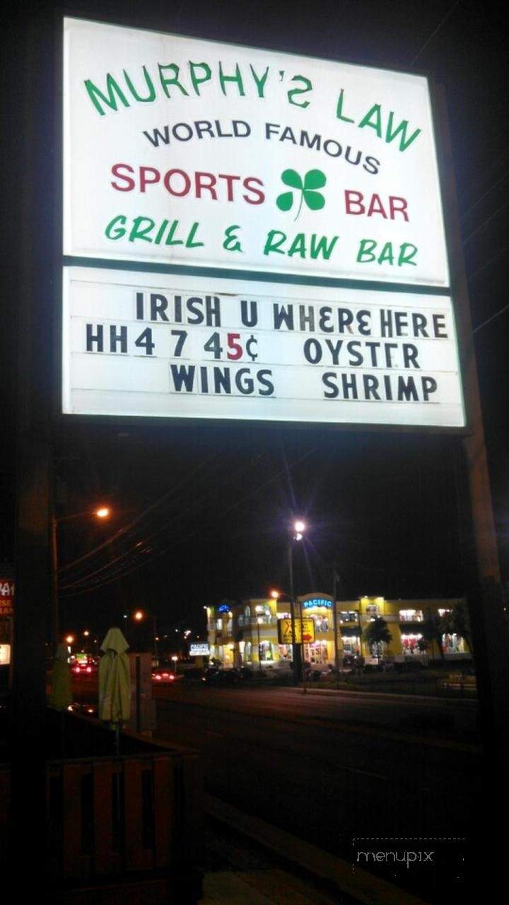Ole Shillelagh - Myrtle Beach, SC menu_pic
