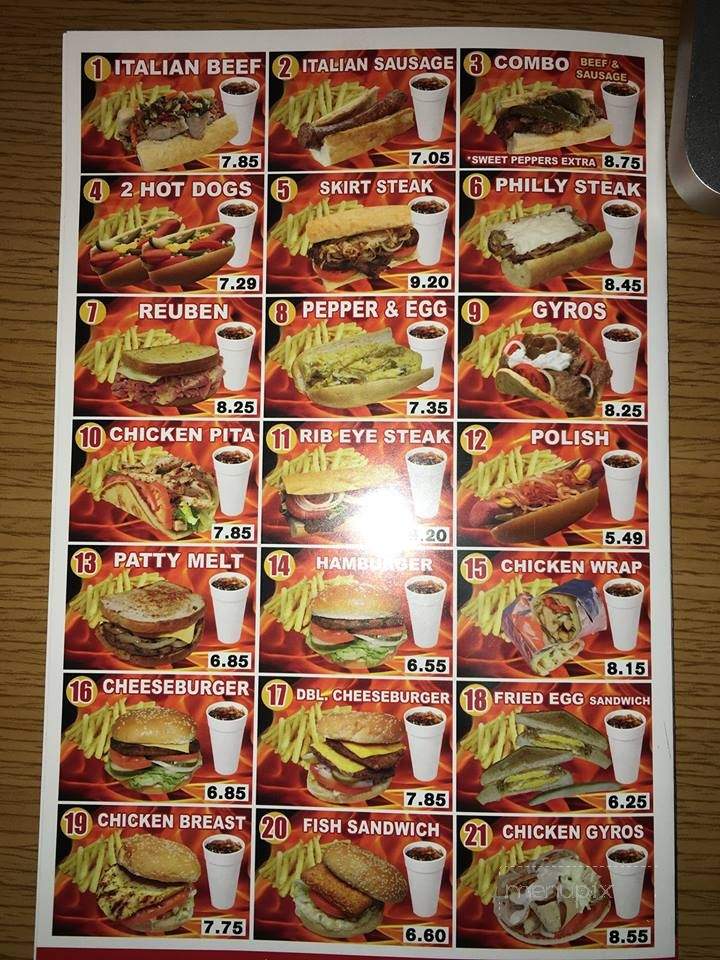 Serna's Grill Restaurant & Food Trucks - Franklin Park, IL menu_pic