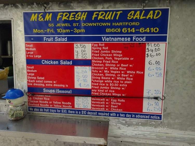 /251244559/M-and-M-Fresh-Fruit-Salad-Hartford-CT - Hartford, CT