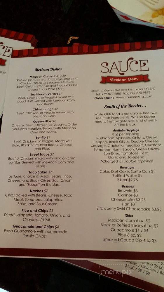 /250103727/Sauce-Italian-and-Mexican-Irving-TX - Irving, TX
