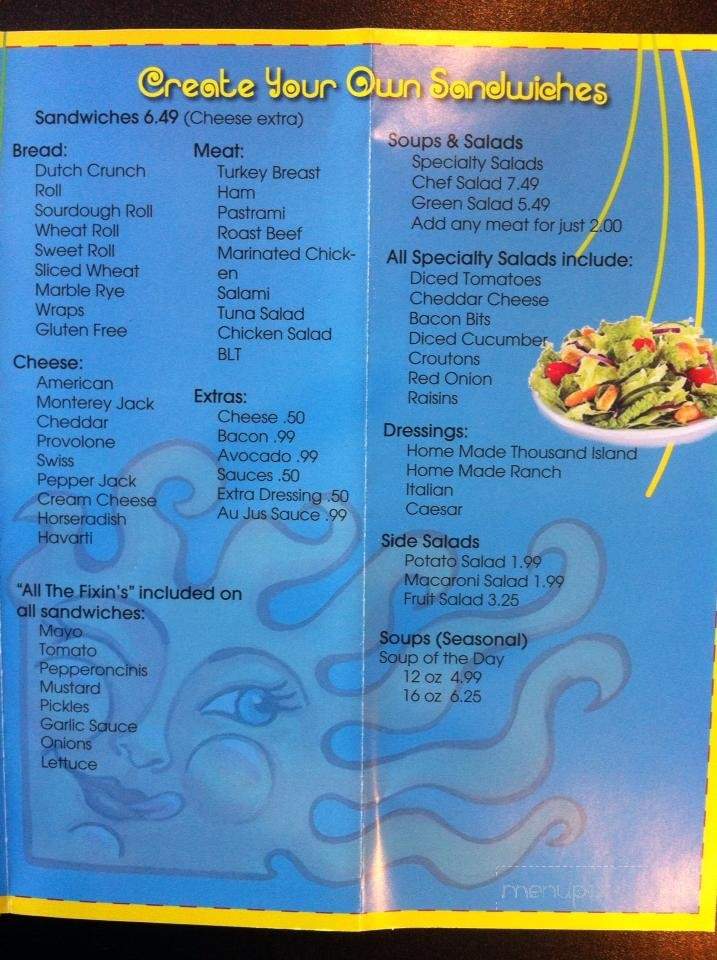 G'Day Deli - Loomis, CA menu_pic